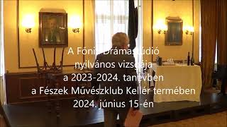 Főnix Drámastúdió vizsgák 2024