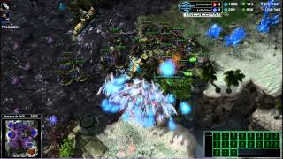 Starcraft 2 - Ataque con Reinas (Copa América 2013)