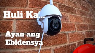 INSTALLATION OF SECURITY CAMERA IN MY DRIVEWAY / #buhayofw #ofw / PAPA PIGGY TV in the UK