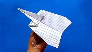 Cara Membuat Pesawat Kertas Terbang Jauh | Paper Airplane Tutorial