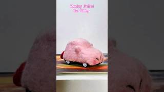 Felted Kirby Car (Quick) #shorts