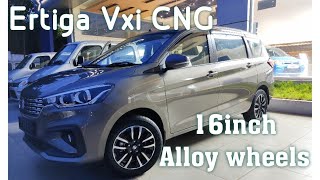 16inch Alloy wheels change for Ertiga Vxi CNG | Abharan Motors Pvt Ltd | Raghuveer Pai