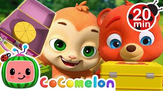 Bite Right! The Lunch Song |CoComelon Animal Time | Kids Happy Place