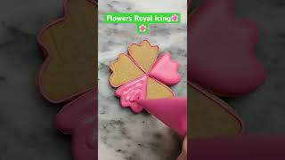 Flowers Royal icing🌸🌸 #cake #royalicing #art #celebration #business #business #fun #flower