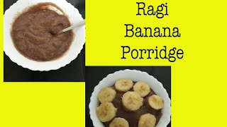 Ragi Banana Porridge
#Porridge #breakfreecooking