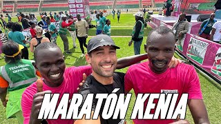 ME APUNTÉ A LA MARATÓN CON MÁS NIVEL DEL MUNDO Y CASI LLEGO ÚLTIMO | MARATÓN NAIROBI 2024