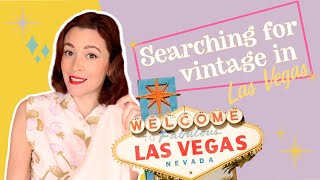 Where to SHOP for VINTAGE in Las Vegas | PLUS My HAUL