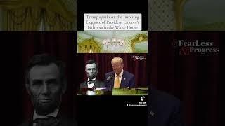 President Lincoln was 6’6 in a time where people were very small😱#presidentlincoln #presidenttrump