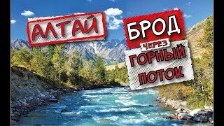 АЛТАЙ // Идём вброд по горным рекам!!! // Новая рубрика!