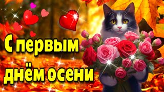 С первым днем осени! 🍁Счатливой осени!🌞Красивое музыкальное пожелание доброй осени