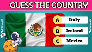 Guess The Country By Its Flag - How Many Geography Questions Can You Answer ? 50 Geography Quiz