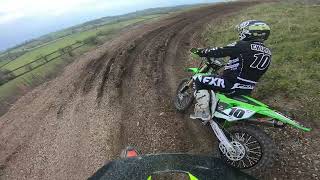 Yarley moto park mx new layout 2023 Southern Vets Championship Rd1 race 3