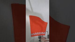 sewing tips and tricks. خياطة كم بدانتيل.