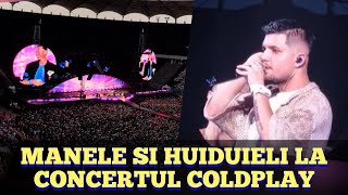 Manele la concertul Coldplay de pe Arena Nationala. Cine este manelistul huiduit pe scena