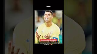 💔😭 CR7 Cristiano Ronaldo in tears after Al-Nassr's King's Cup final loss to Al-Hilal #GamersHub