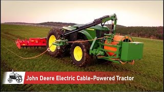 John Deere electric cable-powered tractor | TractorLab