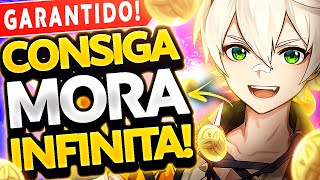 Aprenda COMO CONSEGUIR um milhão de MORA - Farm INFINITO de mora Genshin Impact F2P