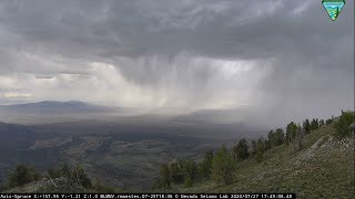 Majestic Thunderstorms in Nevada and Northern California 7/27/2020