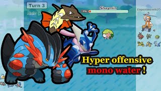 THIS HYPER OFFENSIVE MONO WATER IS TOO GOOD ON POKEMON SHOWDOWN !