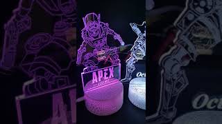 Apex Octane 3D Bedside Lamp