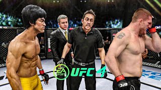 Bruce Lee vs Todd Duffee   EA Sports UFC 4   Bruce Lee Fight Club 🔥🐲