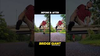 😱Bridge Giant Before and After... #CapCut #BeforeandAfter #GiantEffect