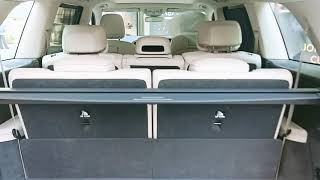 How to Fold/Unfold Seats of the Mercedes Benz GLS| How to raise/lower the boot height of the GLS