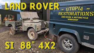 Land Rover S1 88" Barn find - Possibly the rarest Series 1?