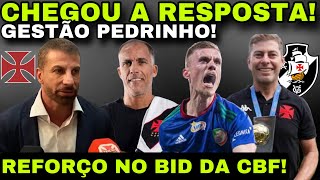 CHEGOU A RESPOSTA! GESTÃO PEDRINHO I REFORÇO NO BID DA CBF I ESCOLHAS DE FELIPE I MUDANÇA NO TIME E+