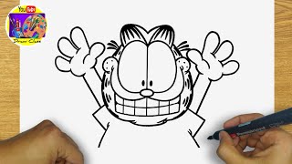 COMO DIBUJAR GARFIELD