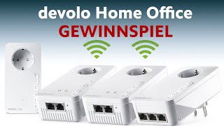 devolo verschenkt ein Home Office Kit | devolo Magic 2 WiFi + Triple LAN Adapter