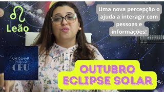 Um Olhar para o Céu - Previsão para Leão ♌ no mês de Outubro/2024 - ECLIPSE SOLAR💫