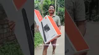 CINEMA SB240#jbl UNBOXING