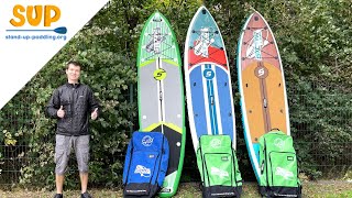 STORMLINE PREMIUM // POWERMAX // POWERMAX PRO 10.6 // SUP Boards im Vergleich