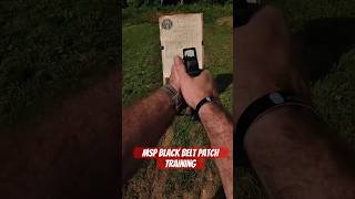 Training for the MSP BLACK BELT PATCH #america #edc #shoot #2ndamendment #shorts