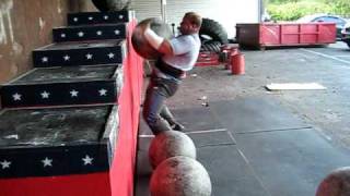 Derek Poundstone Atlas Stones 19.31 seconds