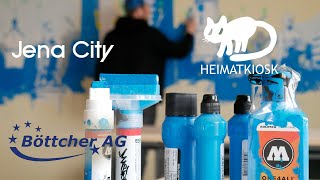 Jena City Graffiti Skyline Böttcher AG📦 Heimatkiosk 😻