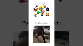 Poco in my video #brawstarsmemes #funnymemes