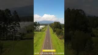 One of the Most Scenic Road in Kenya, Through the Aberdare Ranges #kenya #shorts #africa #nairobi