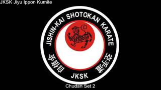 JKSK Jiyu Ippon Kumite Chudan Set 2