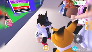 Playing roblox