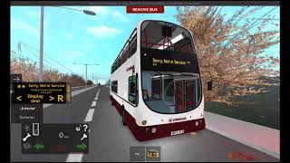 Roblox Canterbury & District Bus Simulator V4: Wright Gemini 1 Great turning  since i was bored