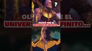 😬 THANOS NO TUVO EN CUENTA ESTO EN SU PLAN...