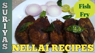 Fish Fry in Tamil / How to make King Fish Fry / மீன் வறுவல் / King Fish Fry