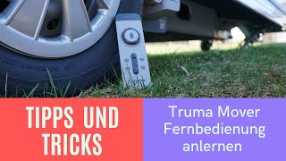 Fernbedienung von einem Truma XT, XT2, XT4 Mover verbinden anlernen