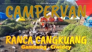 CAMPERVAN RANCA CANGKUANG DI PINGGIR SUNGAI CIWIDEY #rancacangkuang #gambung #ciwidey #campervan