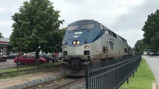 Amtrak Vermonter at Essex Junction