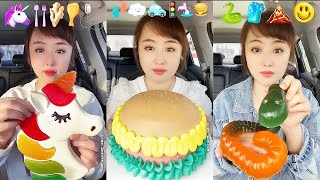 Asmr Eating Emoji Foods  Relaxing Tiktok Food Satisfying