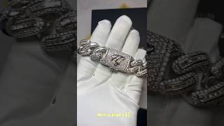 Custom Diamond Baguette Bracelet- Passes the diamond tester