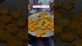 Bank wale Ki Tikki || Shudh Desi Ghee ki Tikki #delhistreetfood #tikki #shorts